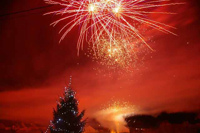 Fireworks Happy Holidays Ursula Schmidt LAc