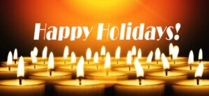 Happy Holidays, Candles Coastal Wellness Health